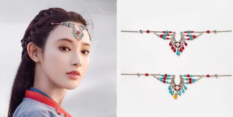 藏族发饰复古发饰